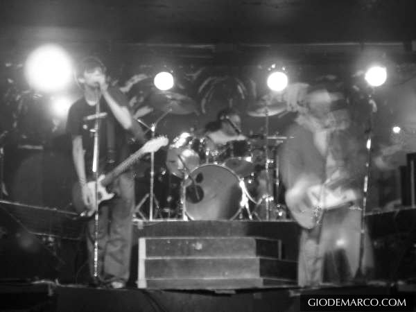 Gio De Marco playing live with Have Fun in CBGB 2007